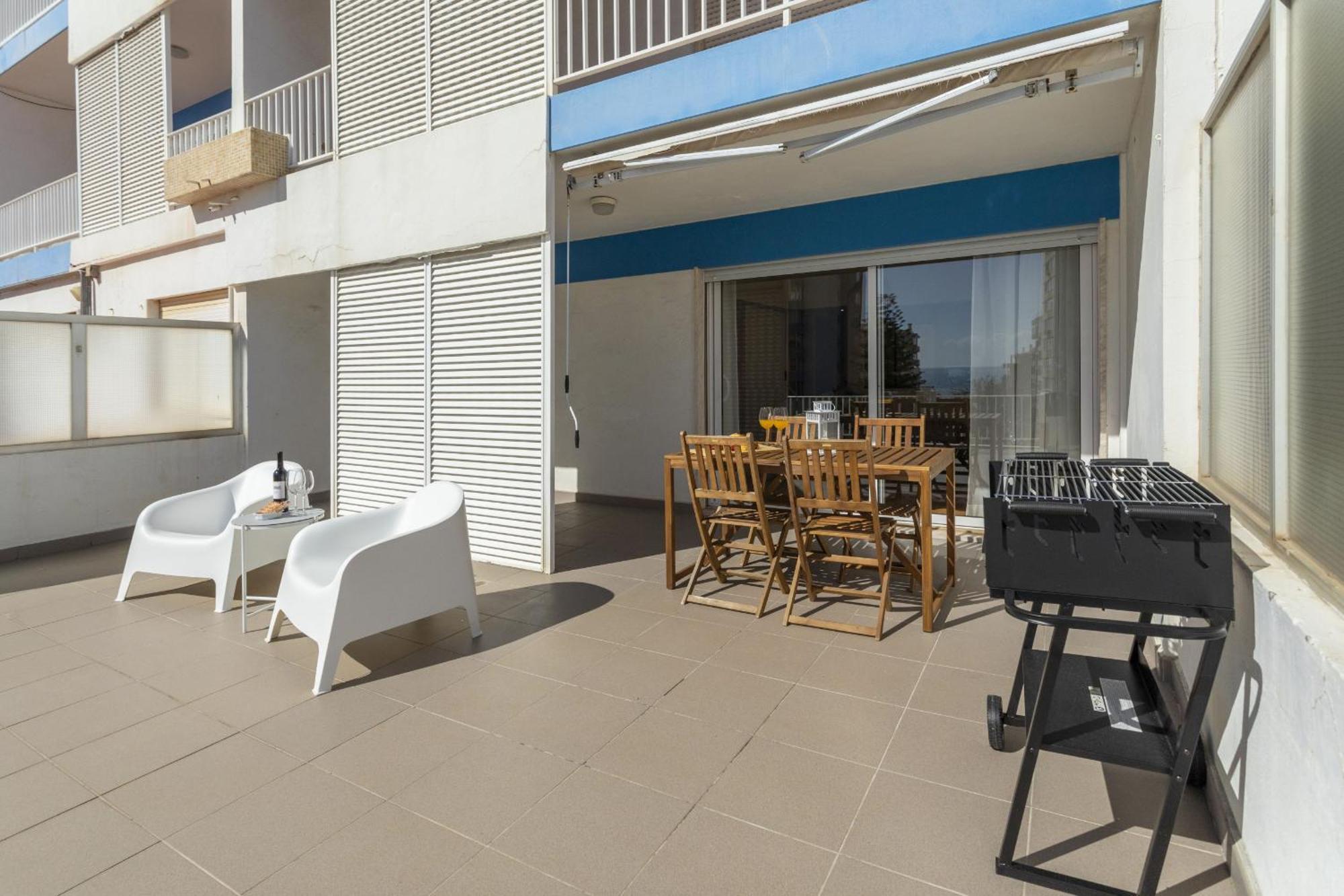New! Quarteira Sea View Apartment Екстериор снимка